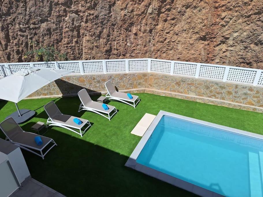 Malibu Mogan Secret Pool Villa - Piscina Privada Y Climatizada - Exclusive Heated Pool La Playa de Tauro المظهر الخارجي الصورة