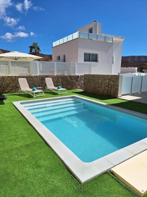 Malibu Mogan Secret Pool Villa - Piscina Privada Y Climatizada - Exclusive Heated Pool La Playa de Tauro المظهر الخارجي الصورة